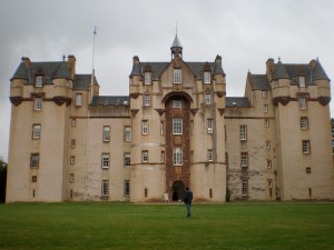 Built on a Pictish mound, with 13thC core, made grand in 16thC additions, Fyvie Castle's royal domain is now under NTS guardianship 